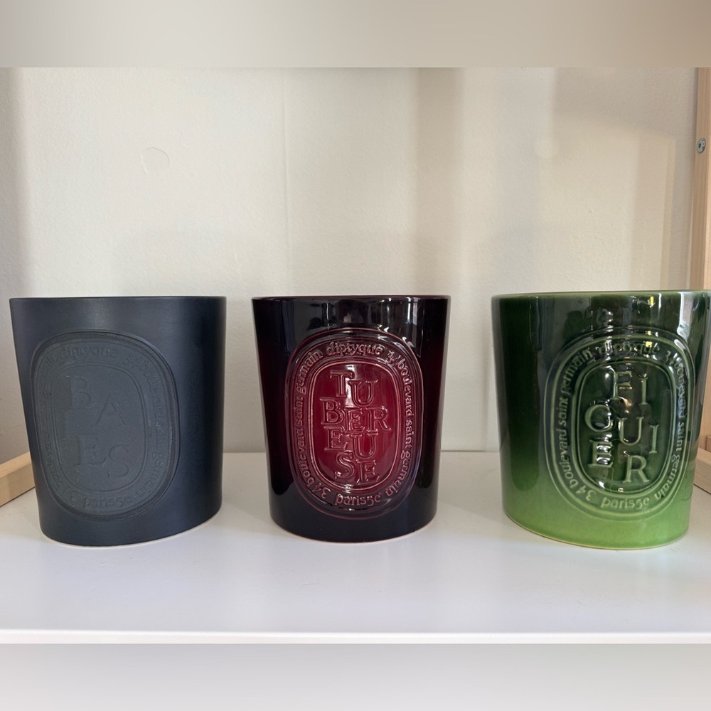 Diptyque XL 1500g 51.3 oz empty candles (sold individually)